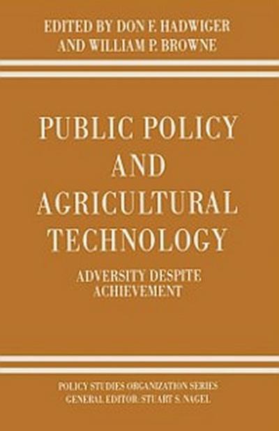 Public Policy and Agricultural Technology