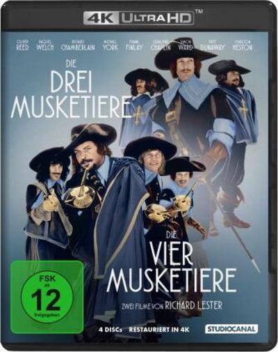 Die Musketiere - Einer für Alle - Alle für einen!, 1 4K UHD-Blu-ray + 2 Blu-ray (Special Edition)