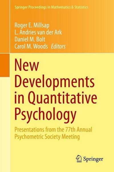 New Developments in Quantitative Psychology