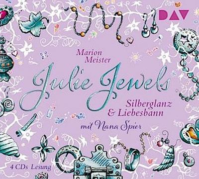 Julie Jewels - Silberglanz und Liebesbann, 4 Audio-CDs