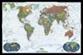National Geographic World Wall Map - Decorator (46 X 30.5 In)