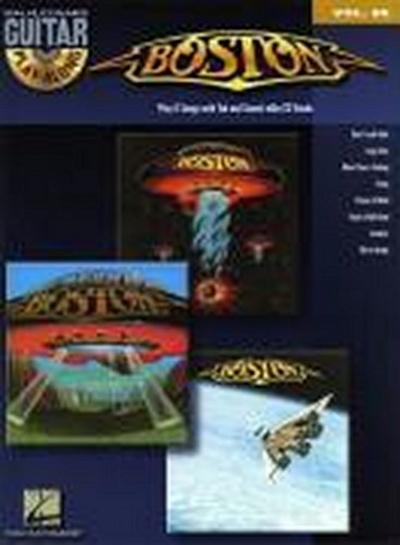 Boston - Guitar Play-Along Volume 86 Book/Online Audio