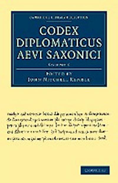 Codex Diplomaticus Aevi Saxonici - Volume 6