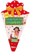 Lustige Rätsel zum Schulanfang - Schultüte rot