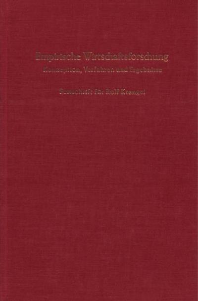 Empirische Wirtschaftsforschung.