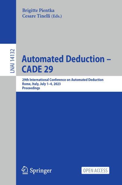 Automated Deduction - CADE 29