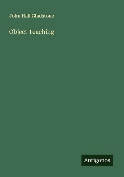Object Teaching