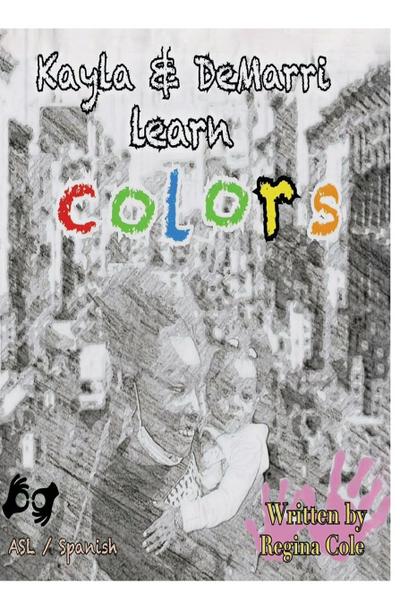 Kayla and Demarri learn colors