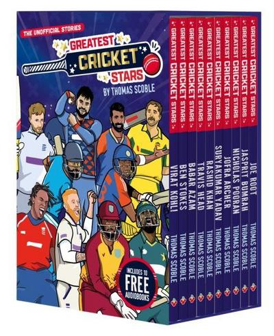 The Greatest Cricket Stars 10 Book Collection