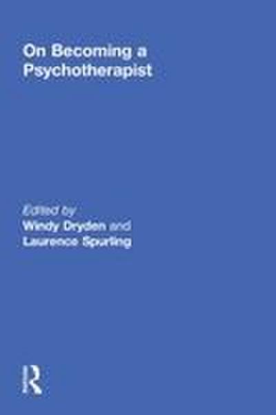 On Becoming a Psychotherapist
