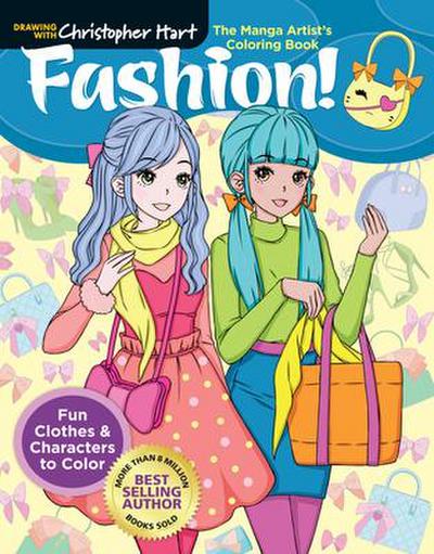 Manga Artist’s Coloring Book: Fashion!