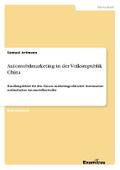 Automobilmarketing in der Volksrepublik China