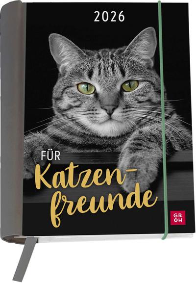 Buchkalender 2026: Für Katzenfreunde