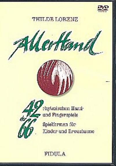 Allerhand - DVD: Rhythmische Hand- und Fingerspiele