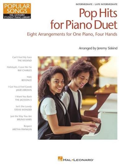 Pop Hits for Piano Duet: 8 Arrangements for 1 Piano, 4 Hands