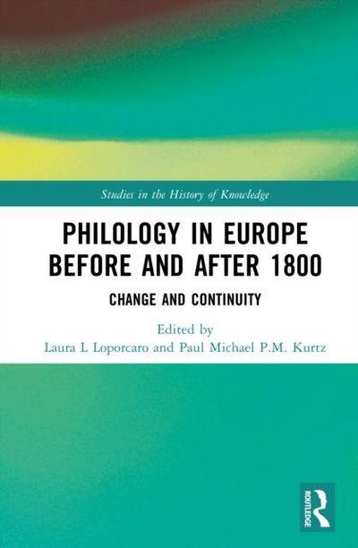 Philology in Europe before and after 1800