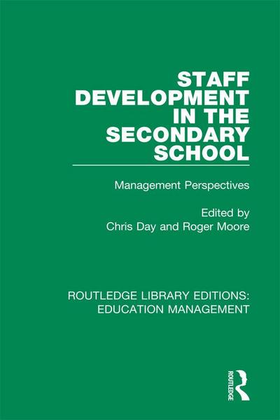 Staff Development in the Secondary School