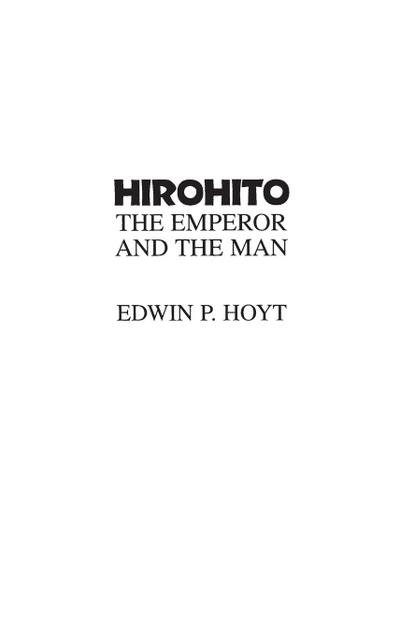 Hirohito - Edwin Hoyt