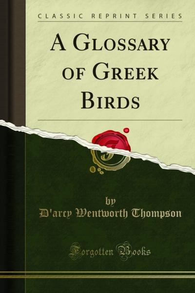 A Glossary of Greek Birds