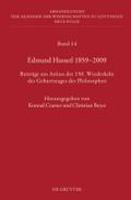 Edmund Husserl 1859-2009