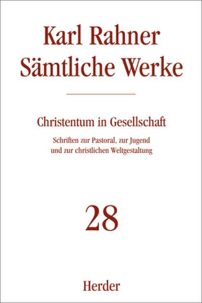 Karl Rahner Sämtliche Werke