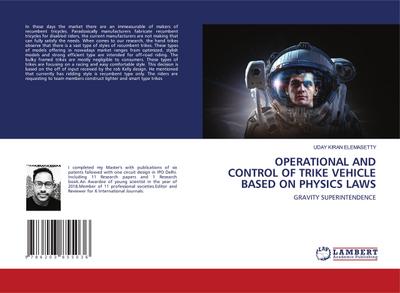 OPERATIONAL AND CONTROL OF TRIKE VEHICLE BASED ON PHYSICS LAWS