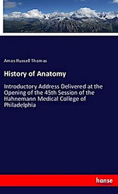 History of Anatomy