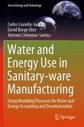 Water and Energy Use in Sanitary-ware Manufacturin