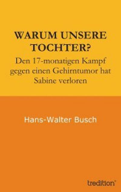 Warum unsere Tochter?