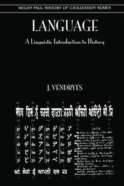 Language And Linguistic Introduction To History