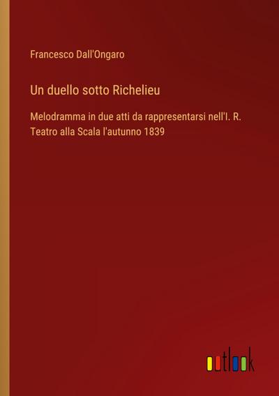 Un duello sotto Richelieu