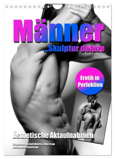 Männer... Skulptur deluxe (Wandkalender 2026 DIN A4 hoch), CALVENDO Monatskalender