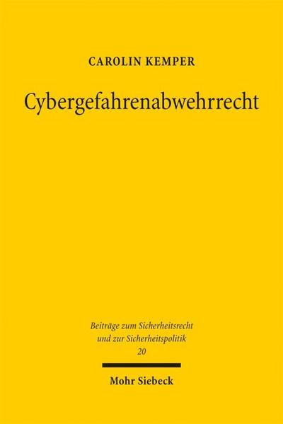 Cybergefahrenabwehrrecht