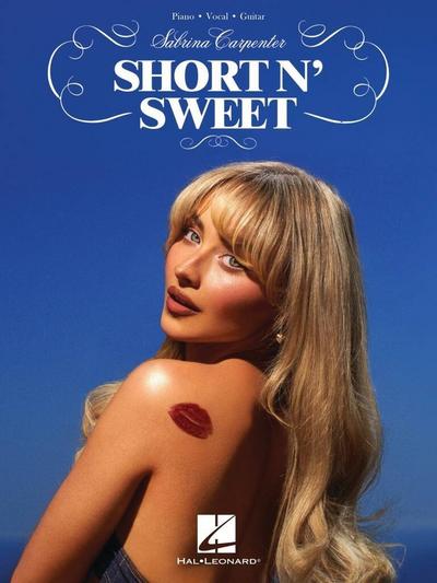 Sabrina Carpenter - Short N’ Sweet. Klavier, Gesang, Gitarre (Songbooks).