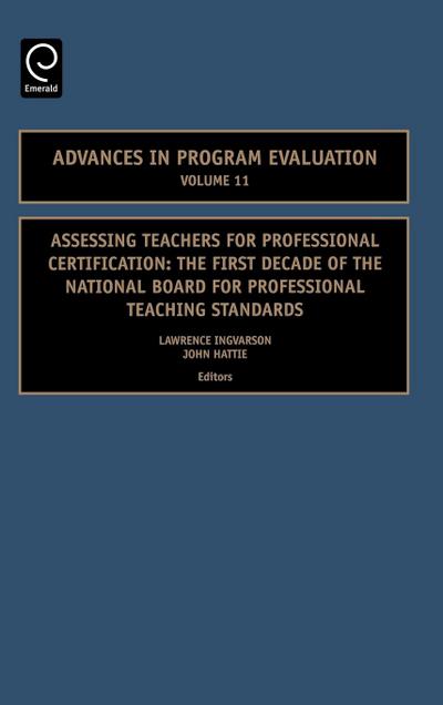 Assessing Teachers for Professional Certification