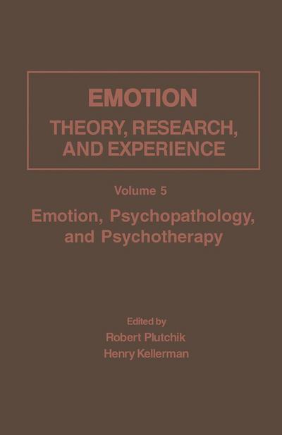 Emotion, Psychopathology, and Psychotherapy