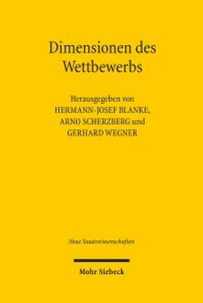 Dimensionen des Wettbewerbs