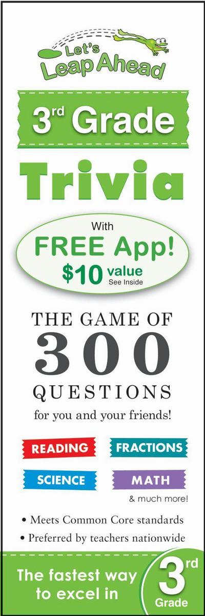 Let’s Leap Ahead 3rd Grade Trivia Notepad