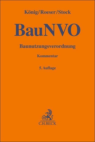 Baunutzungsverordnung. BauNVO