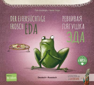 Der eifersüchtige Frosch Eda (Deutsch-Russisch)