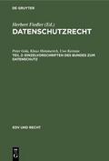 Einzelvorschriften des Bundes zum Datenschutz
