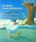 Die Enten laufen Schlittschuh