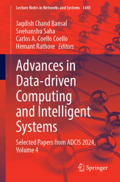 Advances in Data-driven Computing and Intelligent Systems