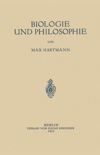Biologie und Philosophie