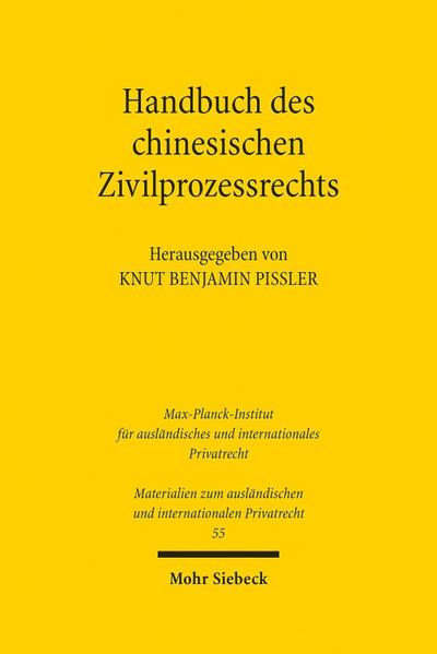 Handbuch des chinesischen Zivilprozessrechts