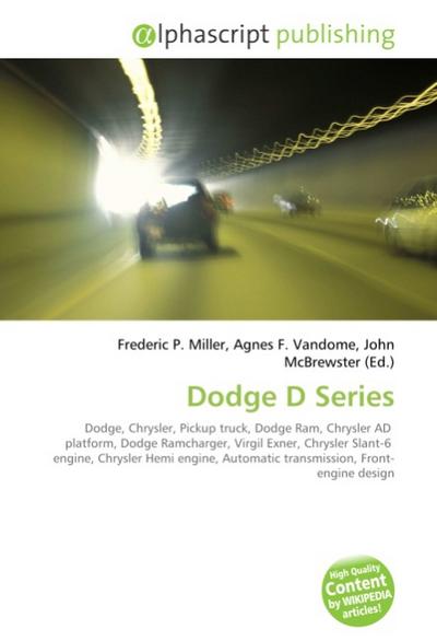 Dodge D Series - Frederic P. Miller