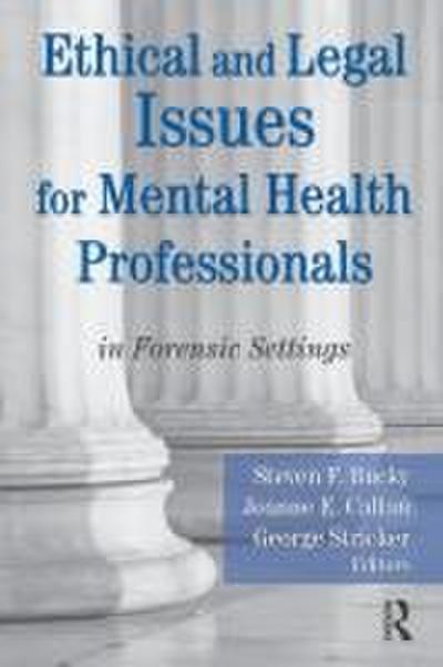 Ethical and Legal Issues for Mental Health Professionals