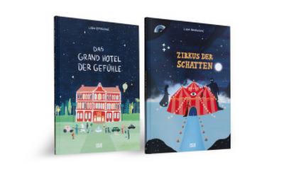 Das Grand Hotel der Gefühle & Zirkus der Schatten - SET   Zwei magische Bilderbücher über Gefühle, Angst und Mut für Kinder ab 4 Jahren, 2 Teile