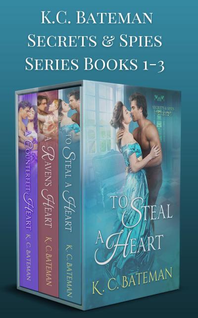 Secrets & Spies Box Set: Includes To Steal A Heart, A Raven’s Heart, and A Counterfeit heart.