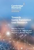 Towards Game Translation User Research